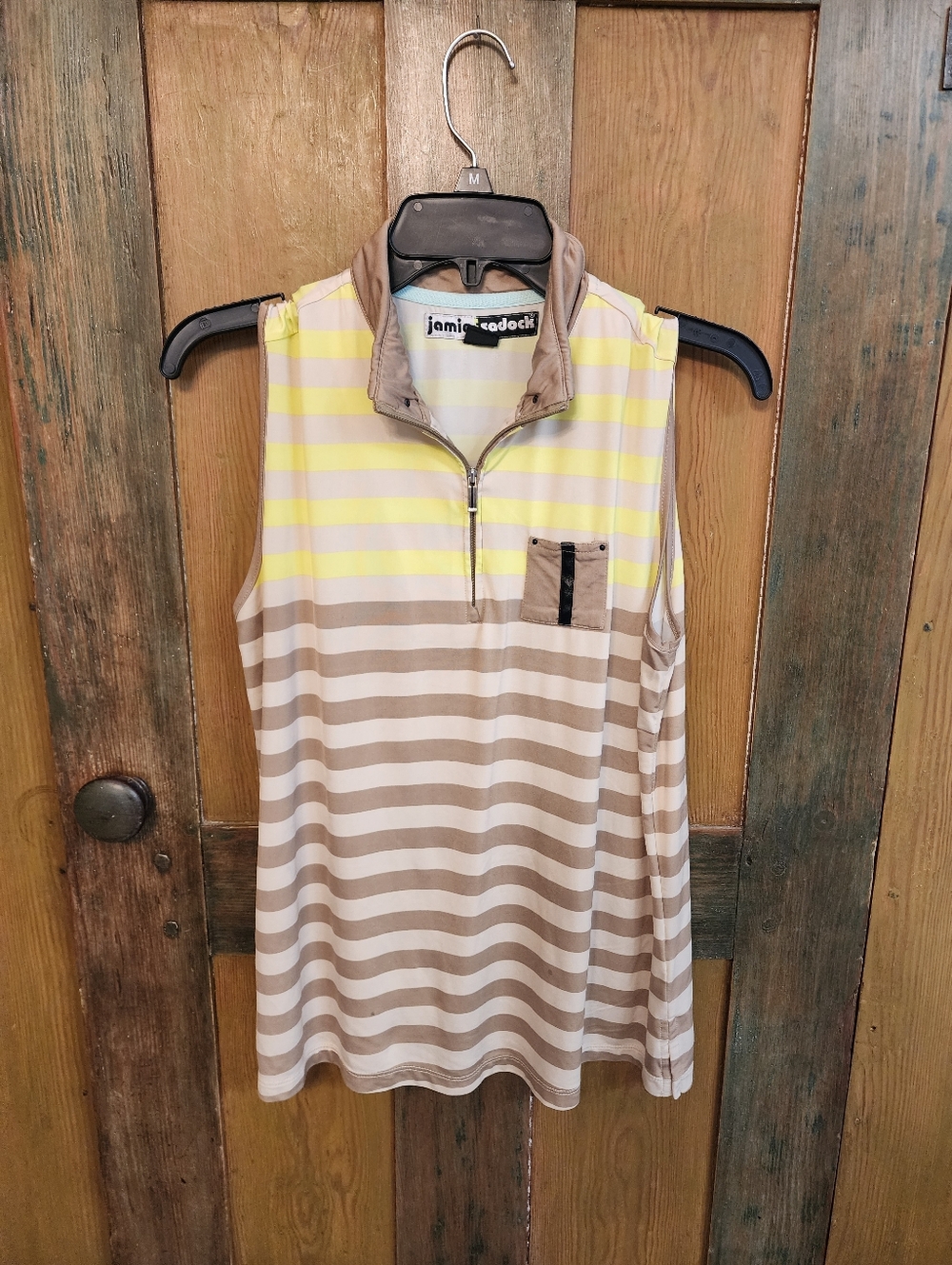 Jamie Sadock Sleeveless Golf Polo